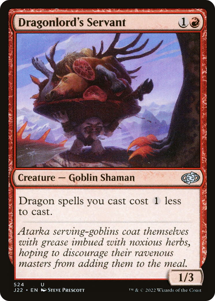 Dragonlord's Servant (J22-524) - Jumpstart 2022