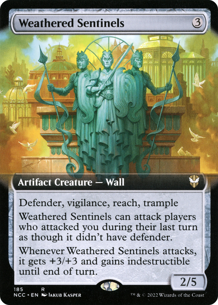 Weathered Sentinels (NCC-185) - New Capenna Commander: (Extended Art)