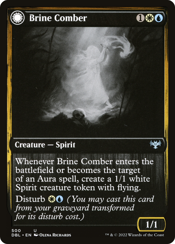 Brine Comber // Brinebound Gift (DBL-500) - Innistrad: Double Feature: (Double Faced Transform)