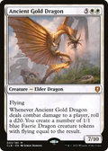 Ancient Gold Dragon (CLB-003) - Commander Legends: Battle for Baldur's Gate