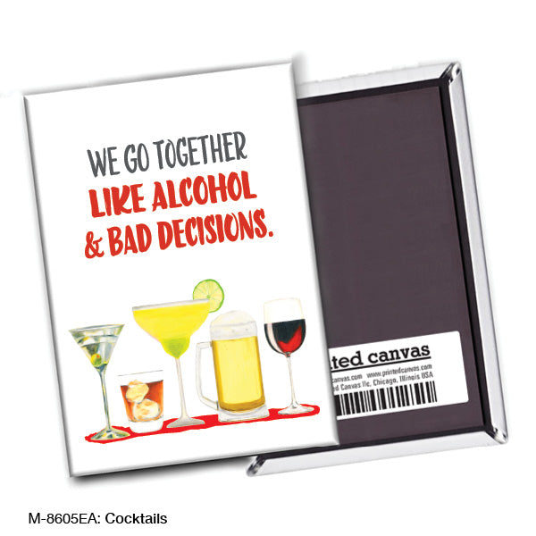 Cocktails, Magnet (M-8605EA)