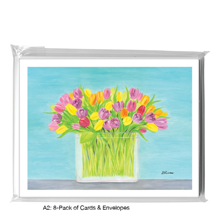 Spring Bouquet, Greeting Card (#8738A)
