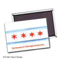 Flag of Chicago, Magnet (M-8736B)