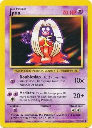 Jynx 031/102 - Base Set