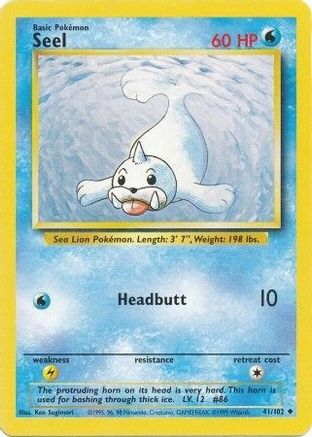 Seel 041/102 - Base Set