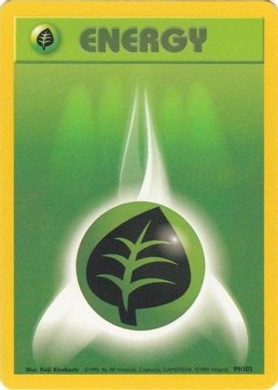 Grass Energy 099/102 - Base Set
