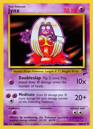 Jynx 045/130 - Base Set 2