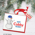 Buttons Snowman, Ornament (OR-7088T)