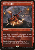 Play with Fire (PPMID-390) - Innistrad: Midnight Hunt Foil