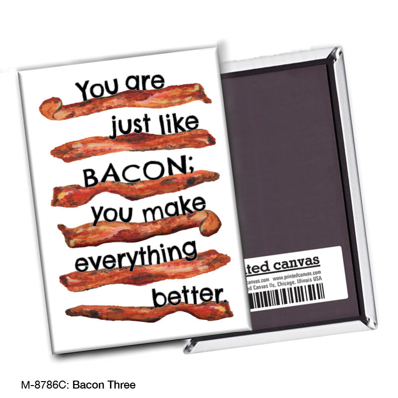 Bacon Three, Magnet (M-8786C)