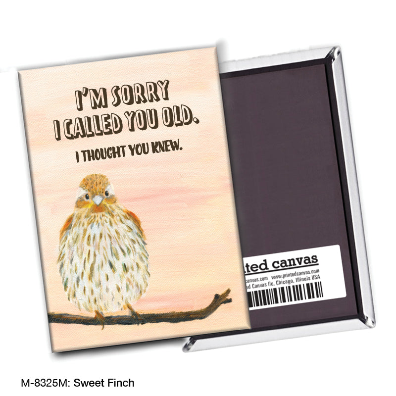 Sweet Finch, Magnet (M-8325M)