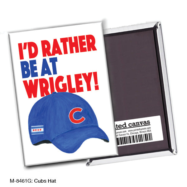 Cubs Hat, Magnet (M-8461G)