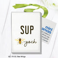 Bee Wings, Mini Canvas (MC-7613S)