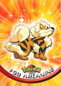 Arcanine (59) [Topps TV Animation Edition Series 1 (Second Print)]