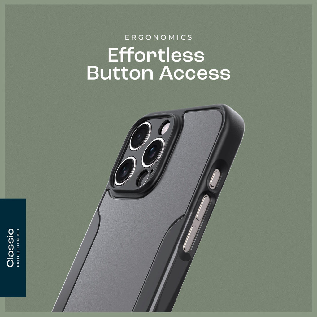 iPhone 16 Pro Max Rugged Case & Screen Protector Kit - MagSafe | Classic Series