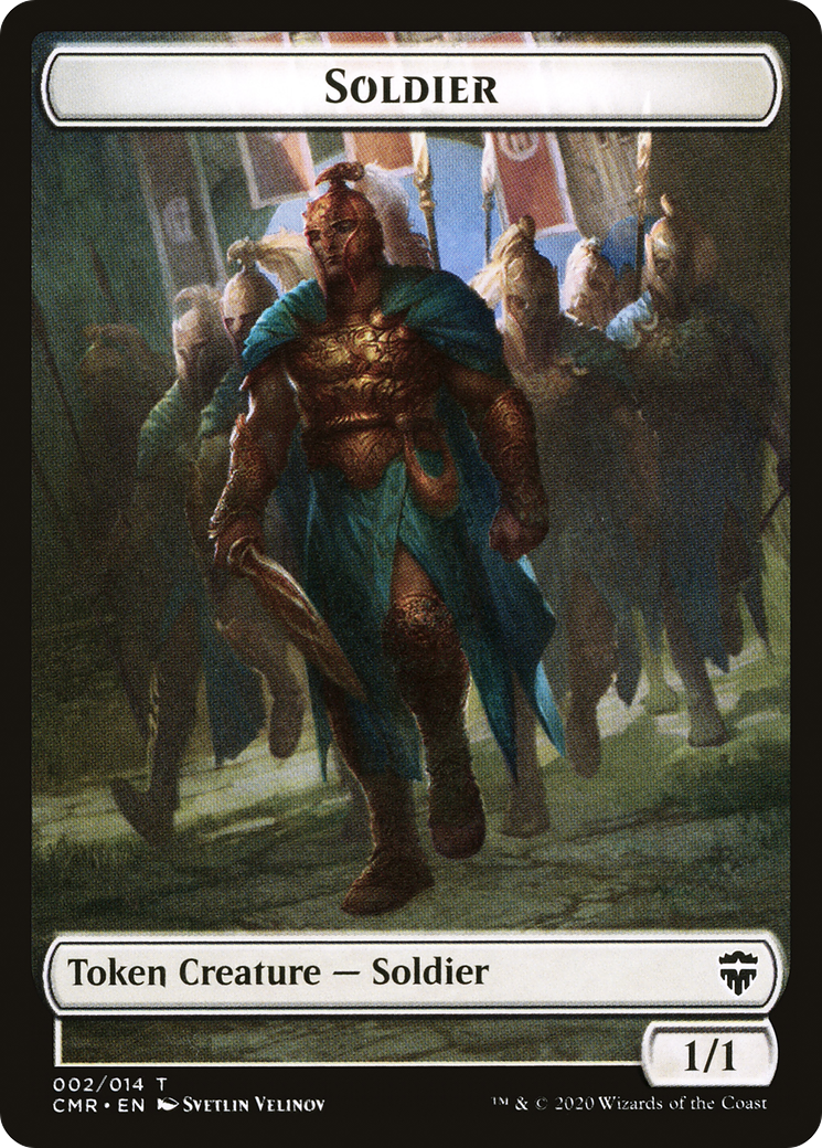 Soldier (CMR-002) - Commander Legends Tokens