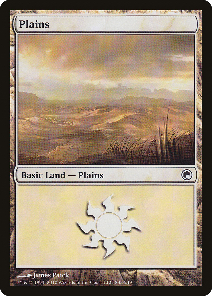 Plains (SOM-232) - Scars of Mirrodin