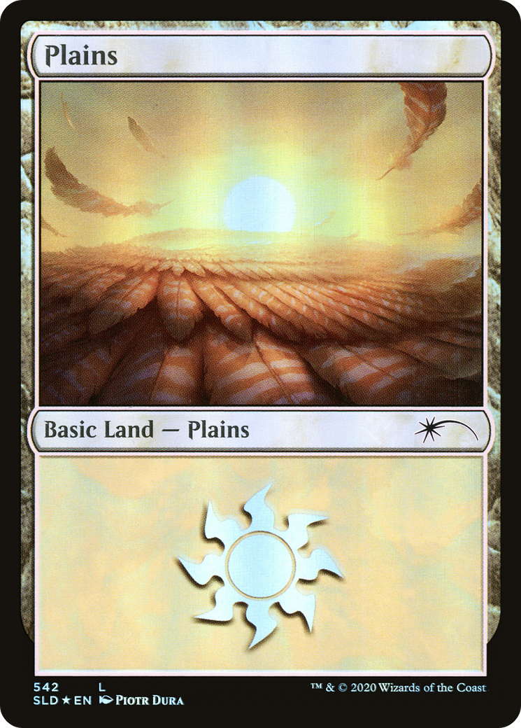 Plains (SLD-542) - Secret Lair Drop Foil