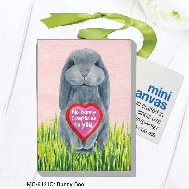 Bunny Boo, Mini Canvas (MC-8121C)