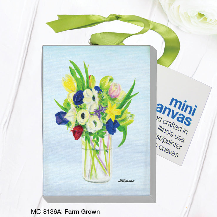 Farm Grown, Mini Canvas (MC-8136A)