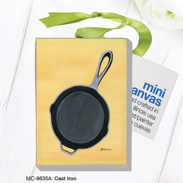 Cast Iron, Mini Canvas (MC-8635A)