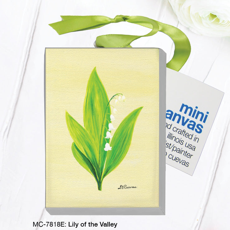 Lily of the Valley, Mini Canvas (MC-7818E)