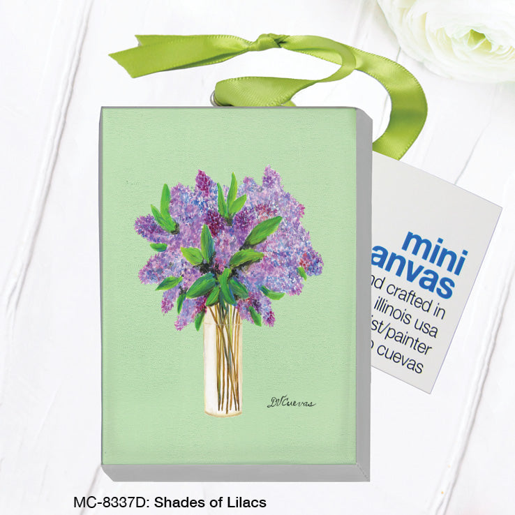 Shades of Lilacs, Mini Canvas (MC-8337D)