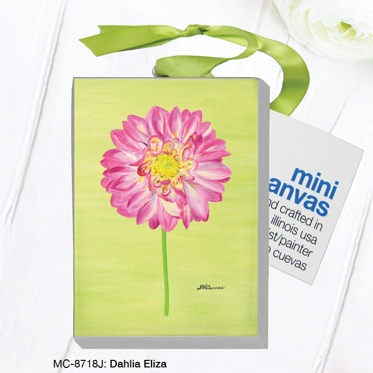 Dahlia Eliza, Mini Canvas (MC-8718J)