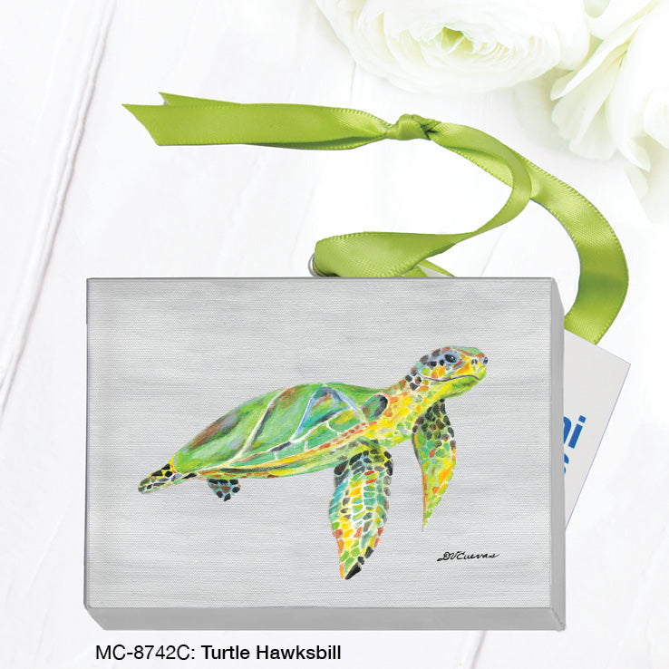 Turtle Hawksbill, Mini Canvas (MC-8742C)