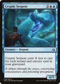 Cryptic Serpent (AKH-048) - Amonkhet Foil