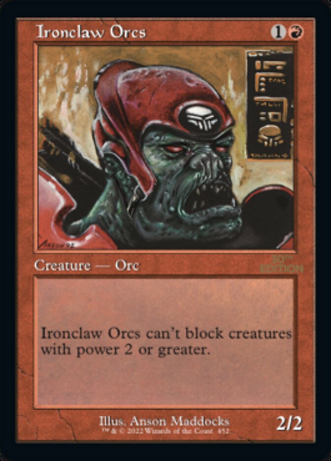 Ironclaw Orcs (Retro Frame) (30A-452) - 30th Anniversary Edition