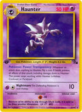 Haunter 021/62 - Fossil 1st Edition
