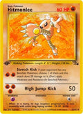 Hitmonlee 022/62 - Fossil 1st Edition