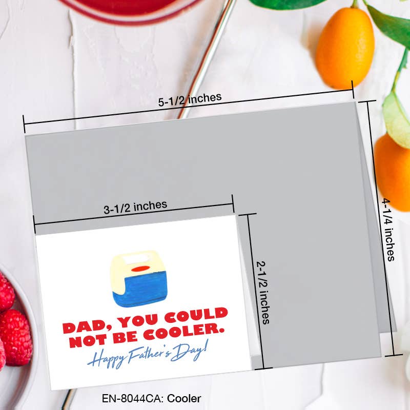 Cooler, Greeting Card (#8044CA)