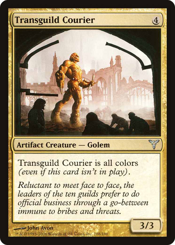 Transguild Courier (DIS-168) - Dissension Foil