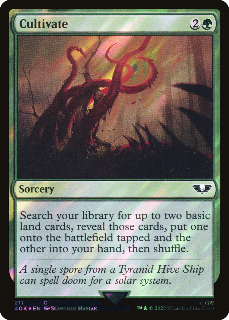 Cultivate (40K-211★) - Warhammer 40,000 Commander Foil