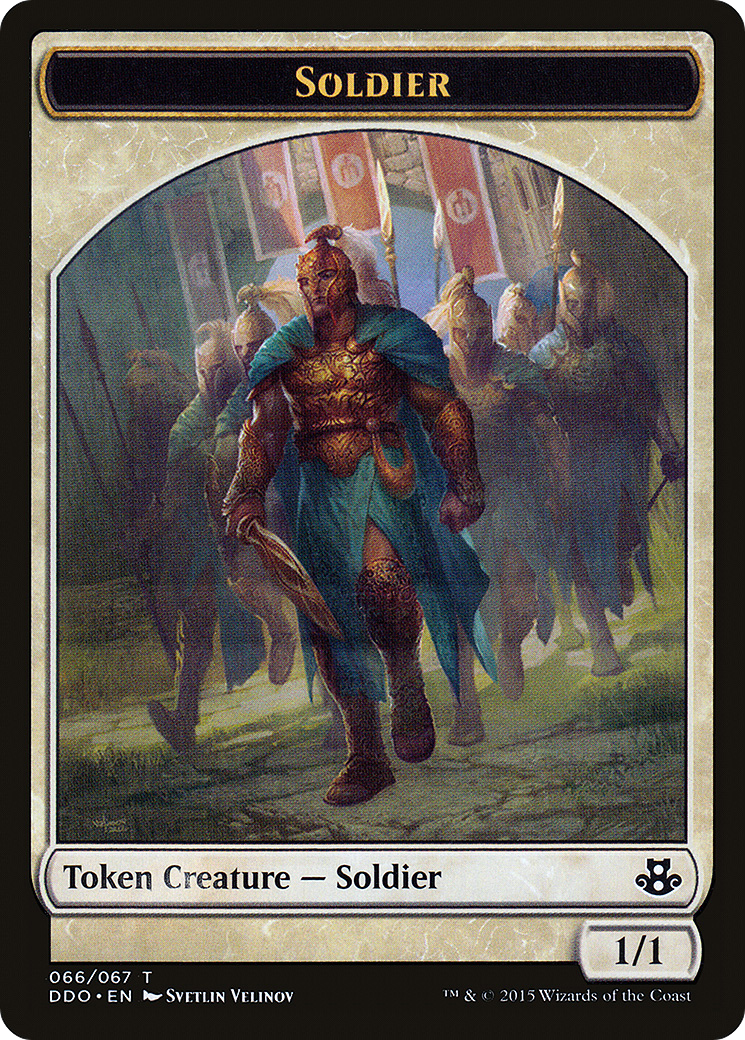 Soldier (DDO-066) - Duel Decks: Elspeth vs. Kiora