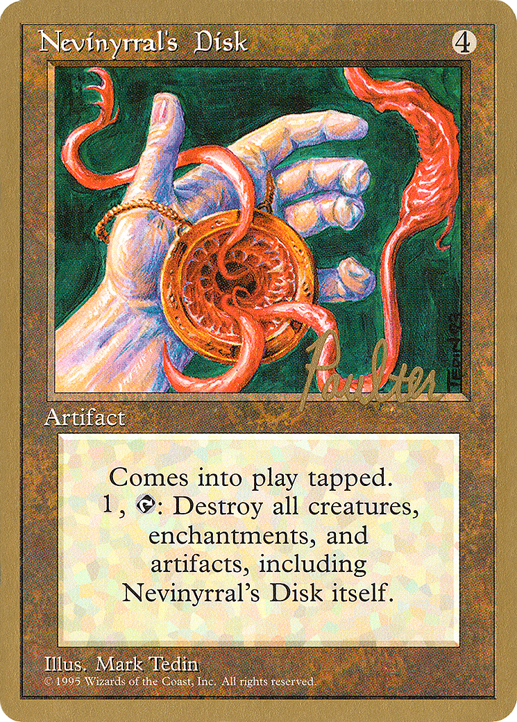 Nevinyrral's Disk (WCD-PP338) - Pro Tour Collector Set