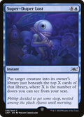 Super-Duper Lost (UNF-059) - Unfinity Foil