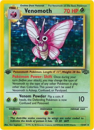 Venomoth 013/64 - Jungle