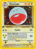 Electrode 002/64 - Jungle 1st Edition Holofoil