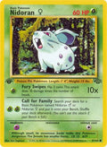 Nidoran F 057/64 - Jungle 1st Edition