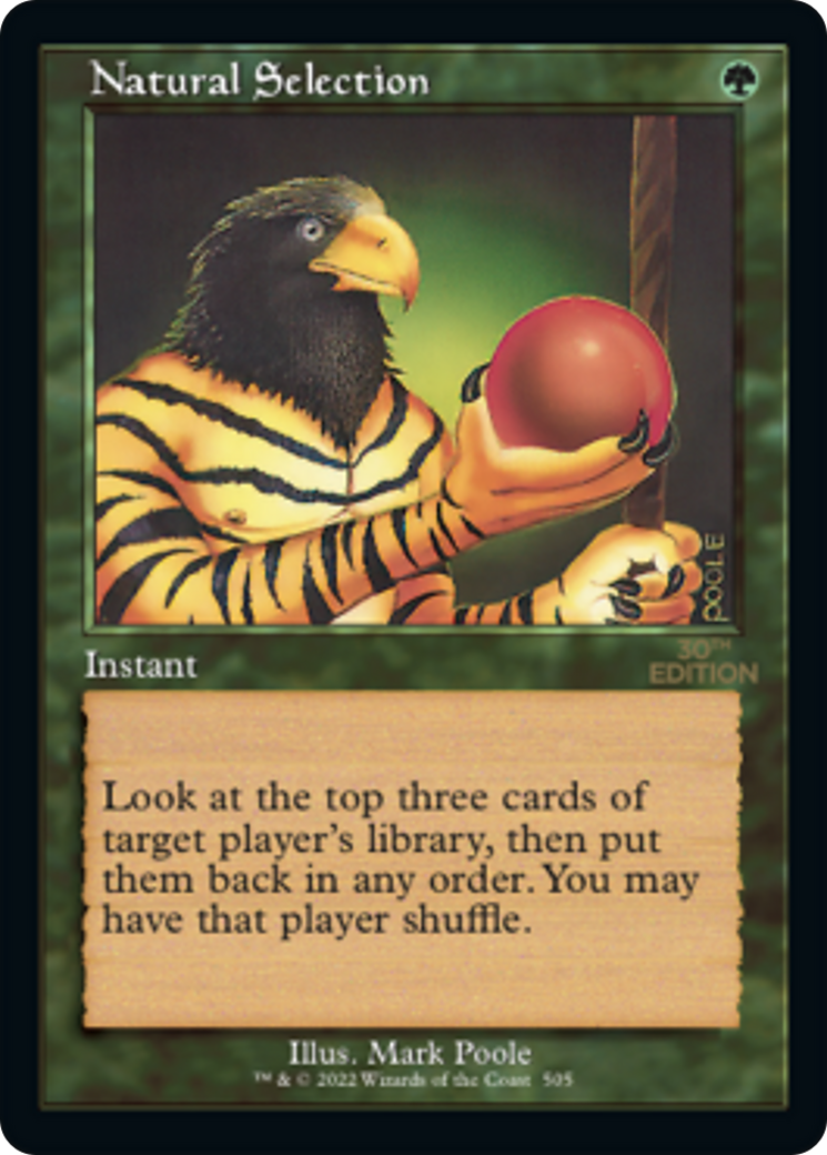 Natural Selection (30A-505) - 30th Anniversary Edition