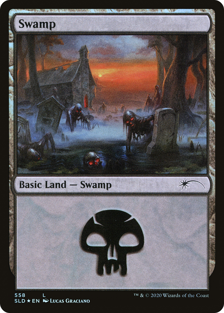 Swamp (SLD-558) - Secret Lair Drop Foil