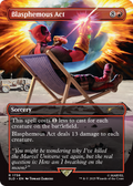 Blasphemous Act (SLD-1756) - Secret Lair Drop (Borderless) Foil