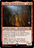 Solphim, Mayhem Dominus (PPONE-150P) - Phyrexia: All Will Be One Promos Foil