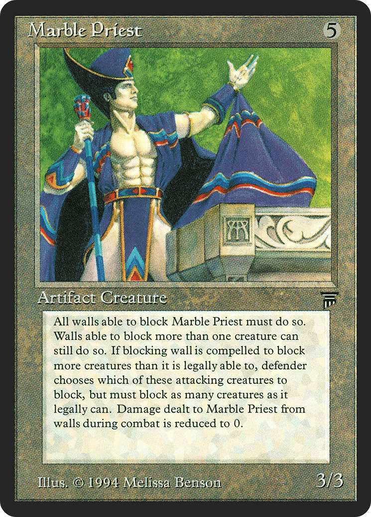 Marble Priest (LEG-286) - Legends