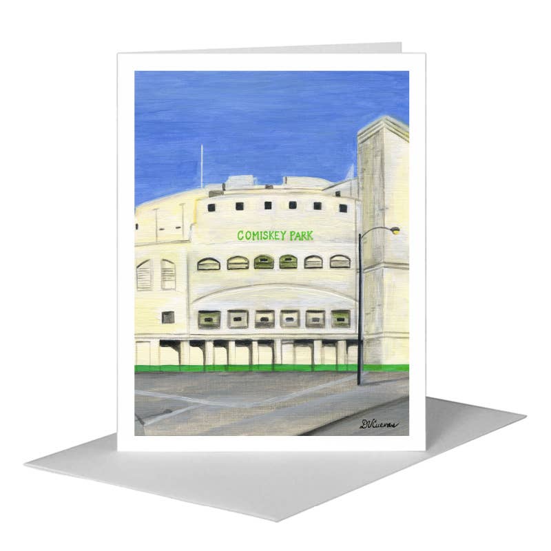 Comiskey Park, Chicago, Greeting Card (#7650E)