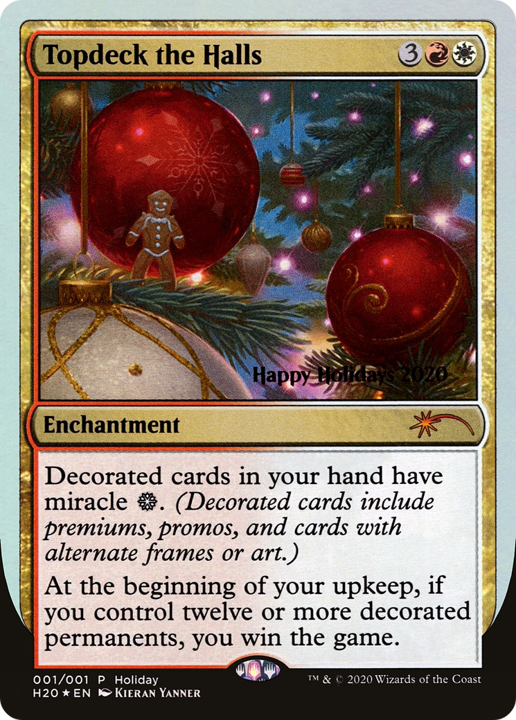 Topdeck the Halls (SPECIAL-020) - Happy Holidays Foil