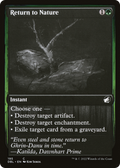 Return to Nature (DBL-195) - Innistrad: Double Feature Foil